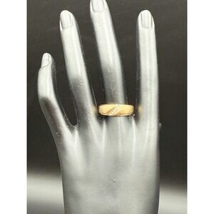 Vintage 14k Gold Ladies' Ring With Diamonds, Artcarved Ring, Size 8.75, 5.9 gr